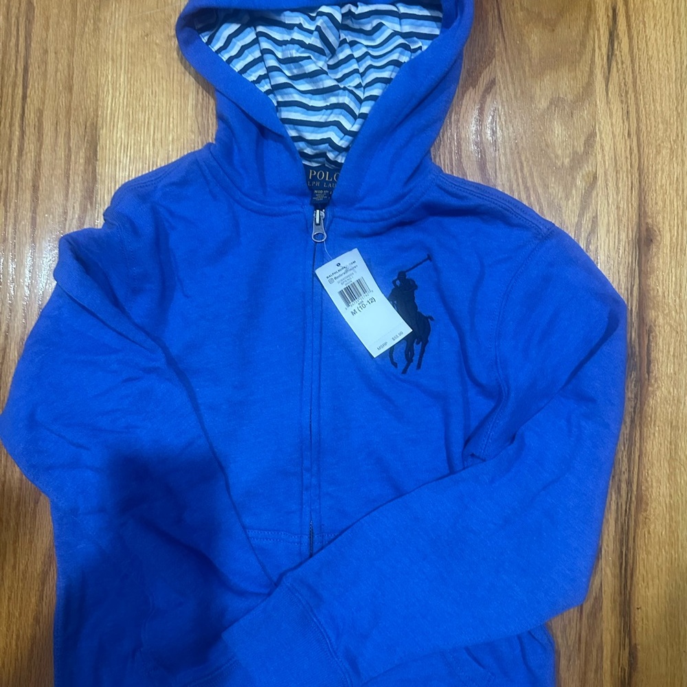 Polo by Ralph Lauren Kids Blue Hoodie